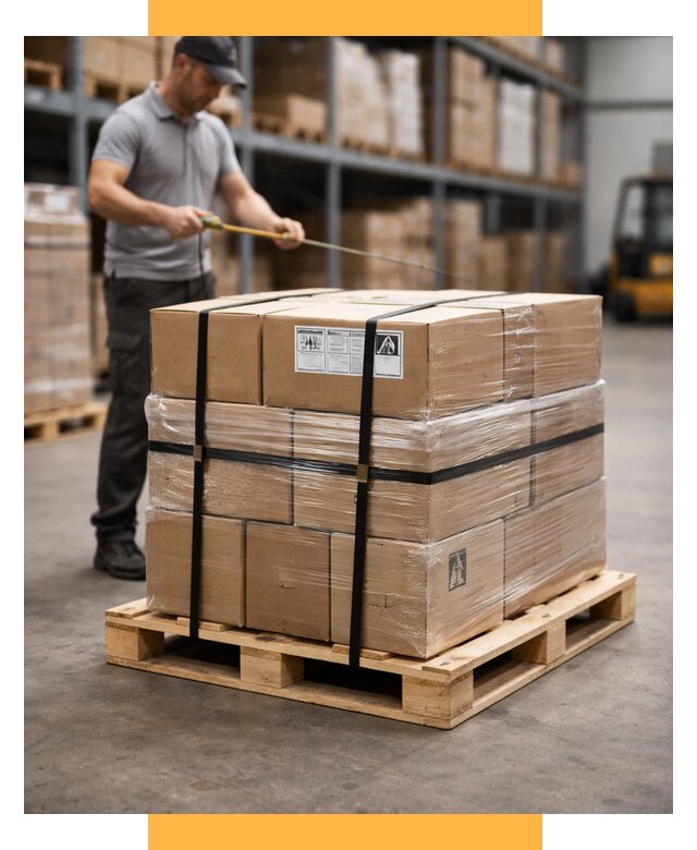 Упаковка и паллетирование грузов от 3573 р. | СетСервис-Нву