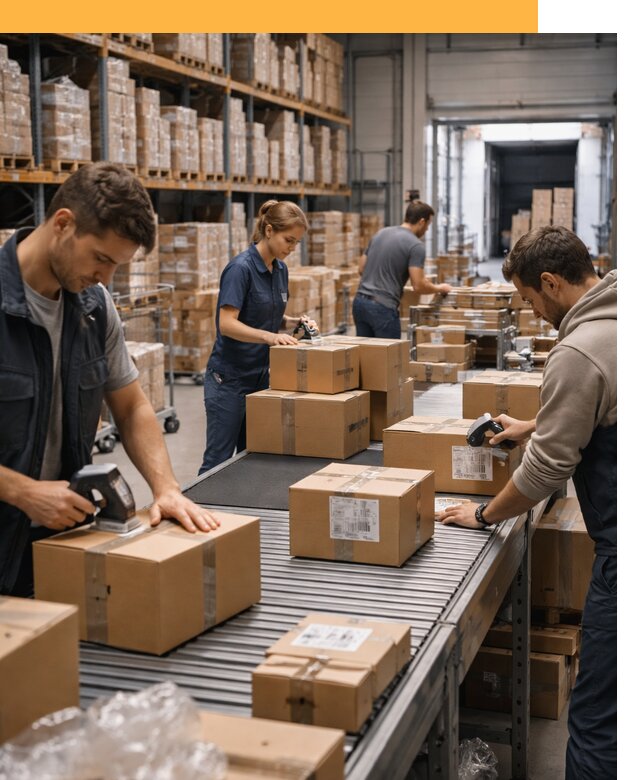 Доставка товаров для маркетплейсов от двери до склада от 7656