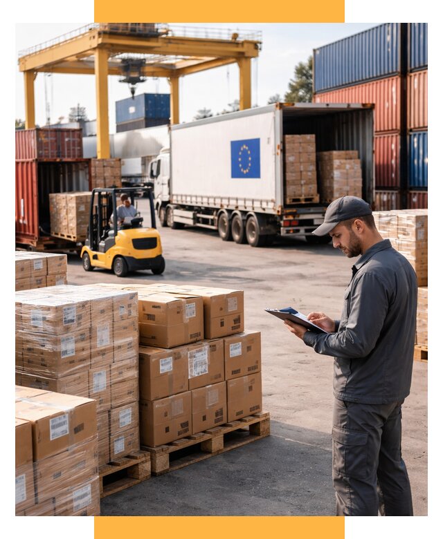 Доставка грузов из Европы от 12250 р., логистика СетСервис-Нву