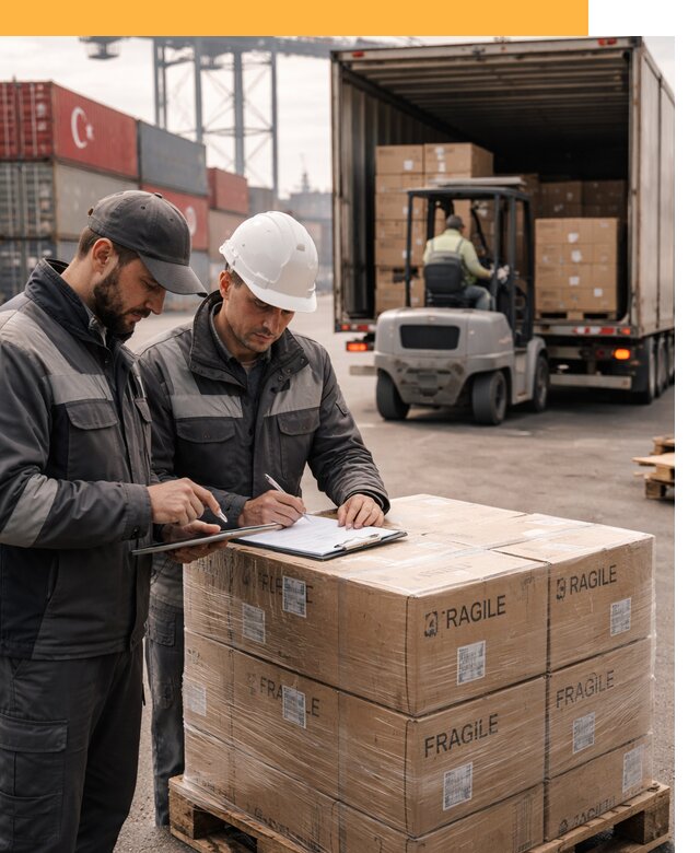 Доставка грузов из Турции морем авто и таможенное оформление от 7656