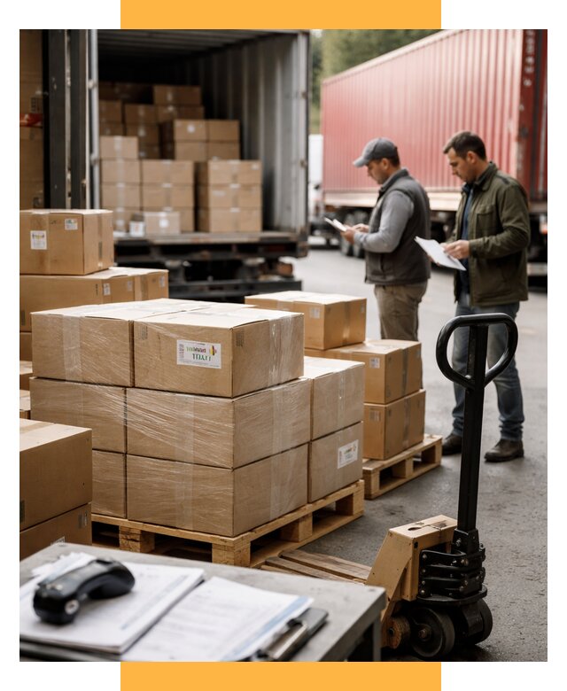 Доставка грузов из Италии в Россию от 18374 р. СетСервис-Нву