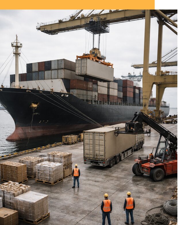 Морские перевозки из Индии: доставка FCL/LCL, таможня от 122496