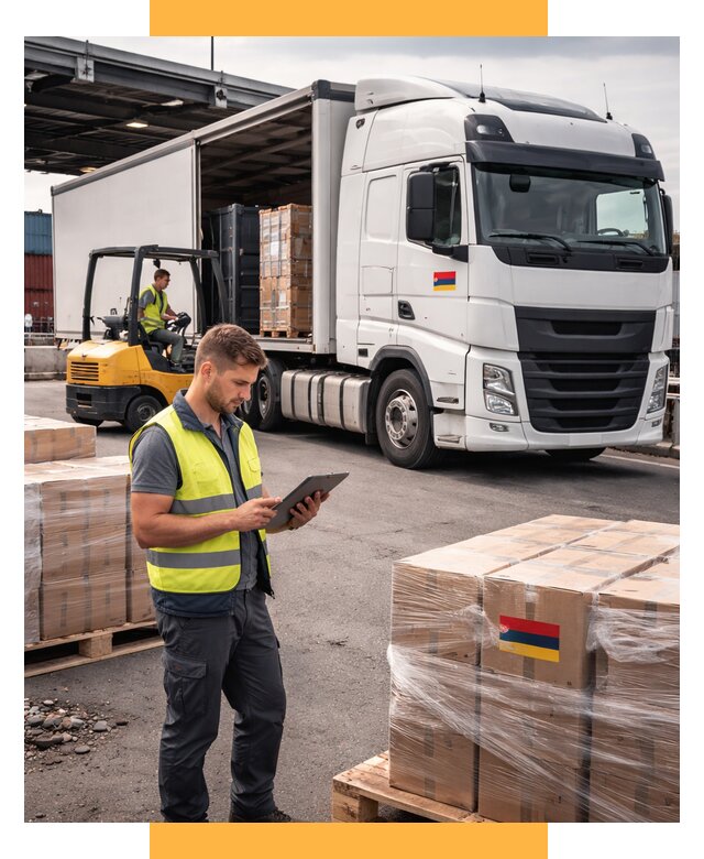 Автоперевозки из Армении от 96976 р. — услуги СетСервис-Нву