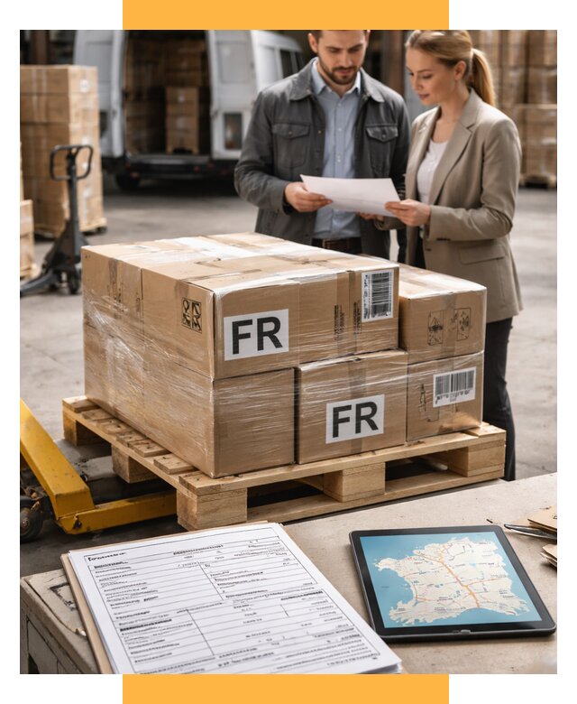 Доставка грузов в Францию от 25520 р., логистика СетСервис-Нву