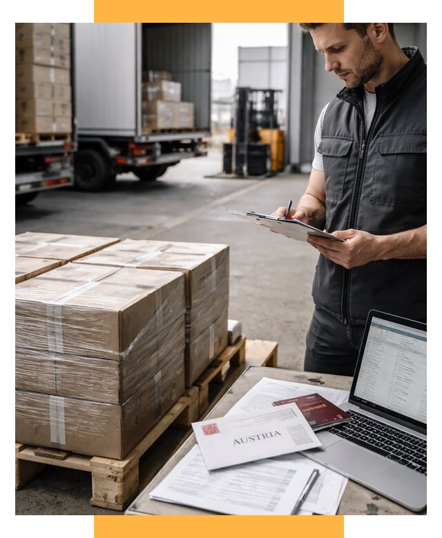 Доставка в Австрию от 66352 р. Логистика и экспорт СетСервис-Нву