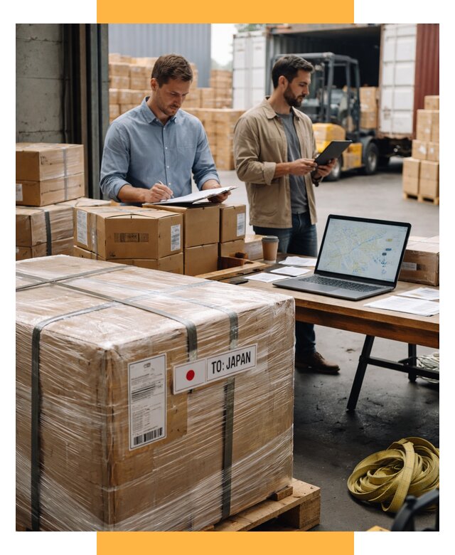 Доставка грузов в Японию от 25520 р., логистика СетСервис-Нву