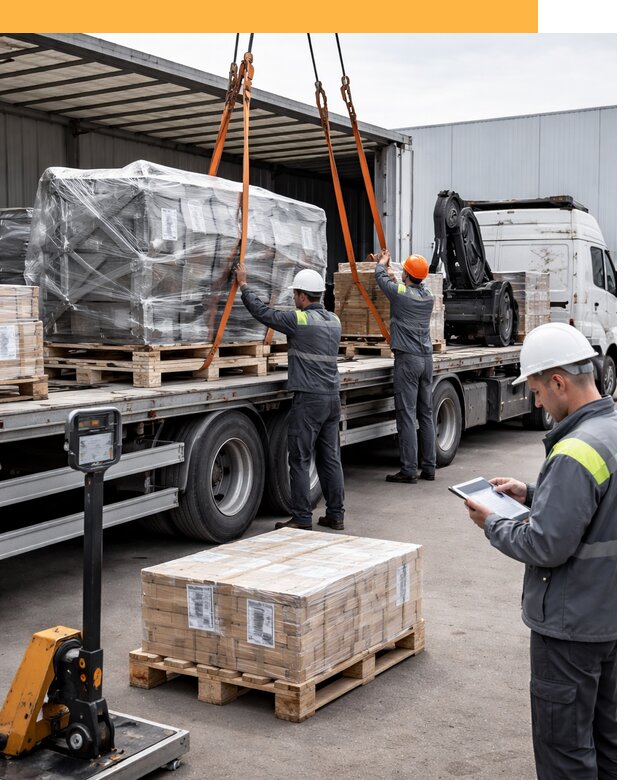 Перевозка крупного оборудования по миру от 30624 руб