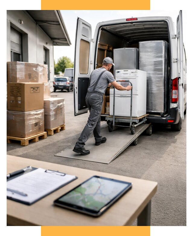 Перевозка бытовой техники от 6635 р. - логистика СетСервис-Нву