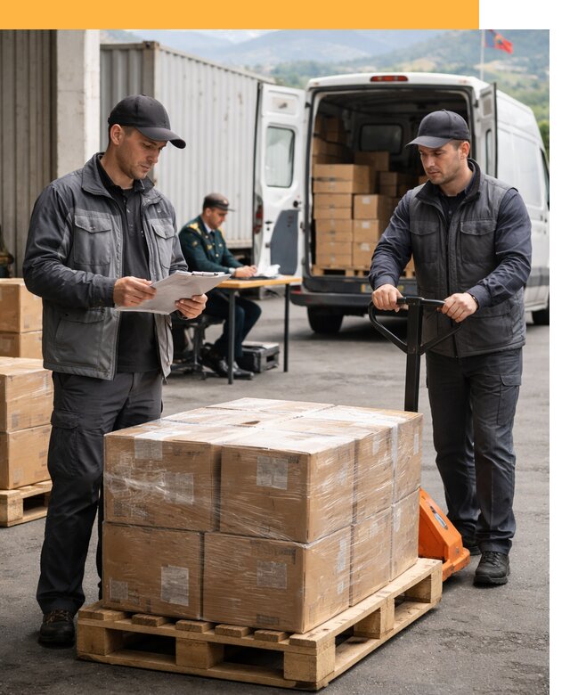 Доставка грузов через Армению, быстрая таможенная очистка от 25520