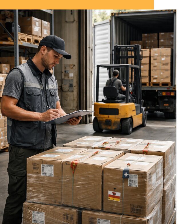 Реэкспорт товаров с таможенным оформлением и доставкой от 12250