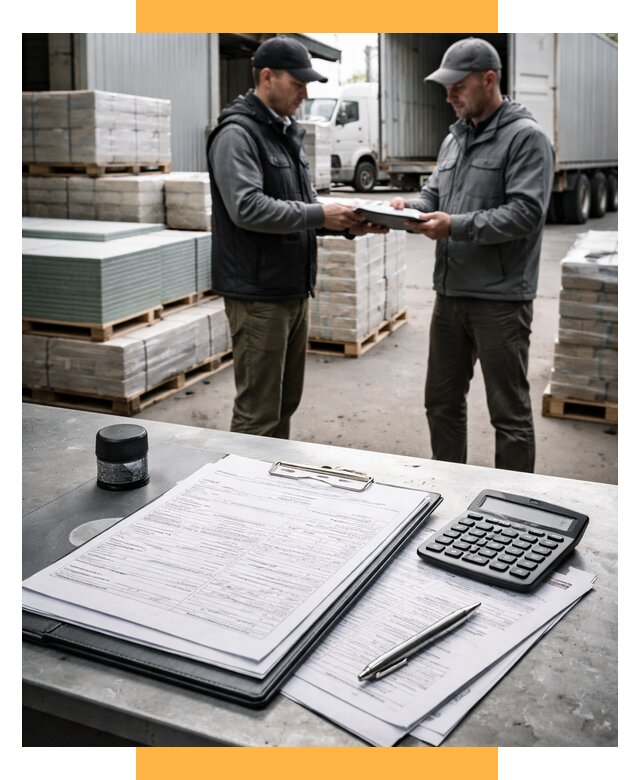 Таможенное оформление стройматериалов от 8677 р. | СетСервис-Нву
